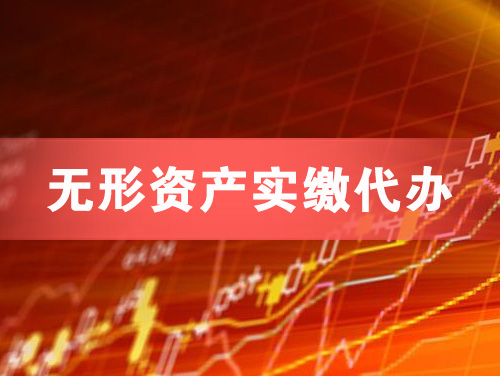 玉门无形资产实缴资本代办